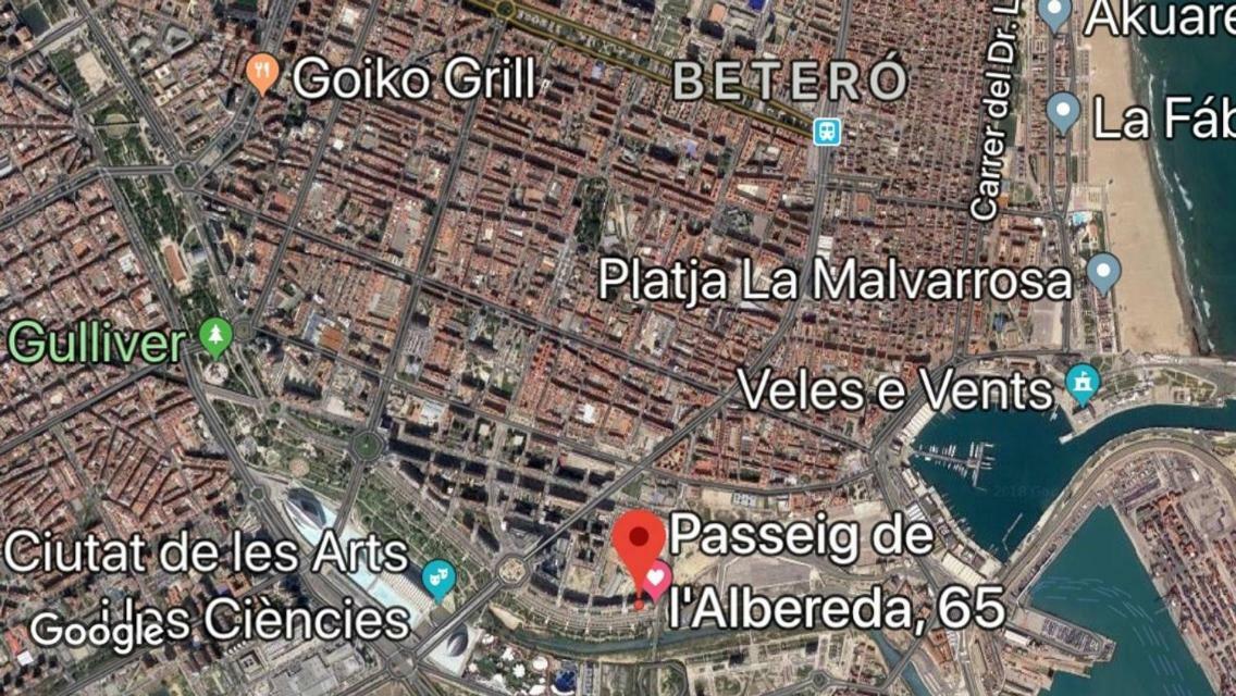 Apto En Ciudad De Las Ciencias Y Cerca Playa Valencia Exterior foto