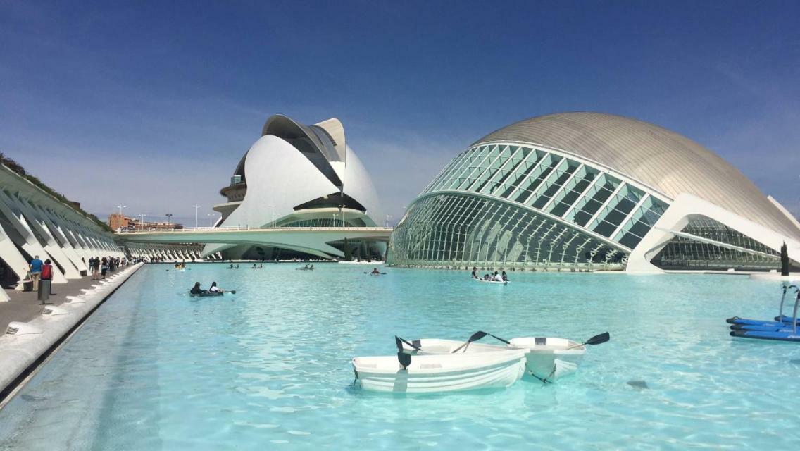 Apto En Ciudad De Las Ciencias Y Cerca Playa Valencia Exterior foto